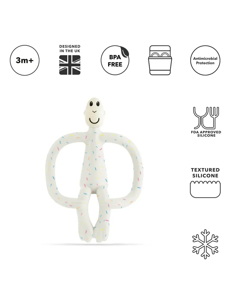 Matchstick Monkey Matchstick Monkey Confetti Teether