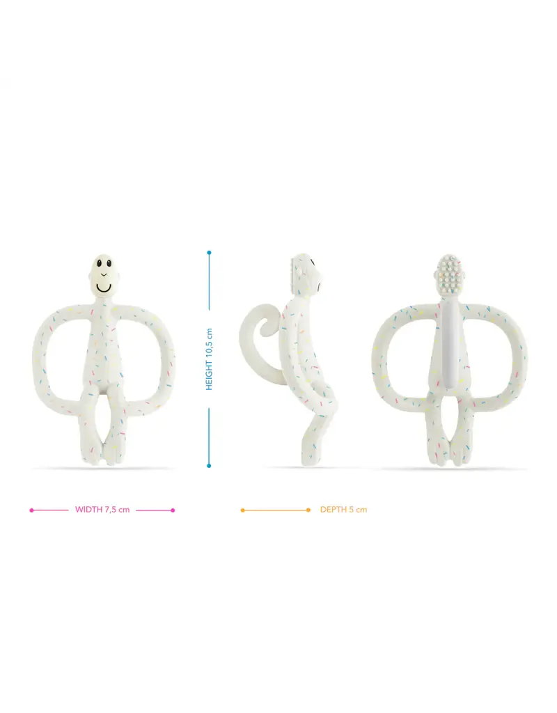 Matchstick Monkey Matchstick Monkey Confetti Teether
