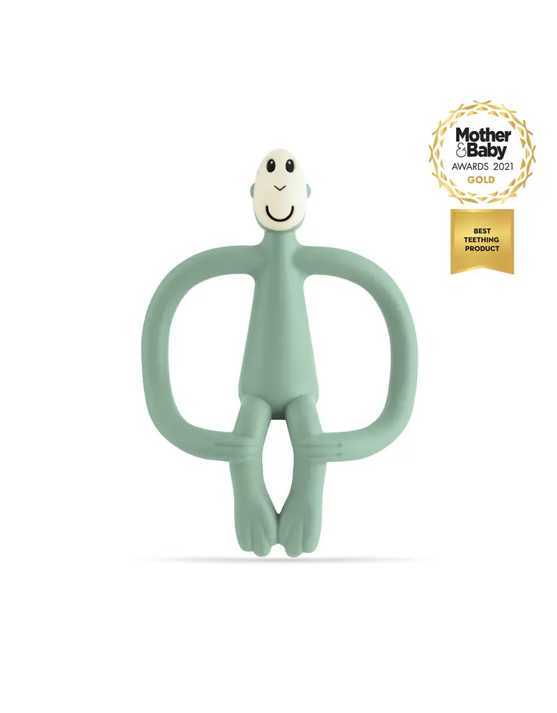 Matchstick Monkey Matchstick Monkey Mint Green Teether