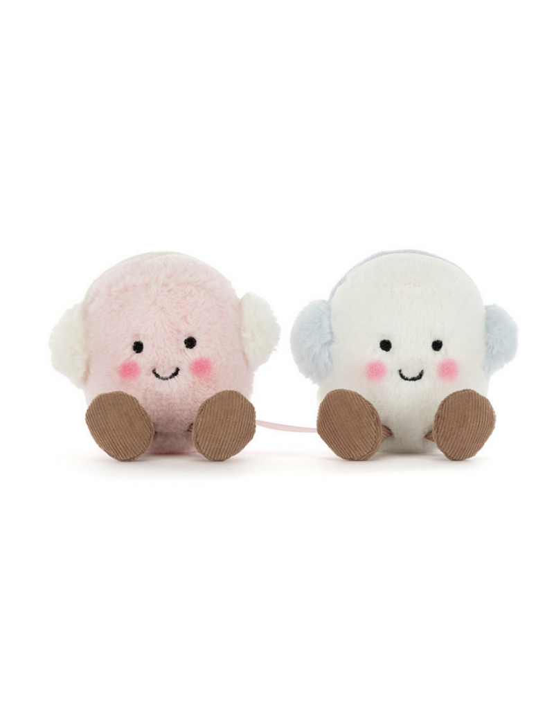 Jellycat Jellycat Amuseables Toastie Pink and White Marshmallows