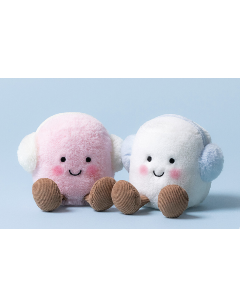Jellycat Jellycat Amuseables Toastie Pink and White Marshmallows