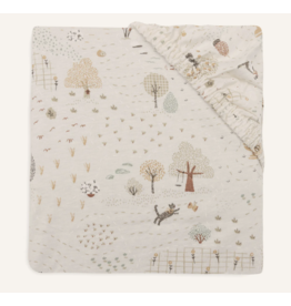 Jollein Jollein Hoeslaken Jersey 40/50x80/90cm Tiny Park