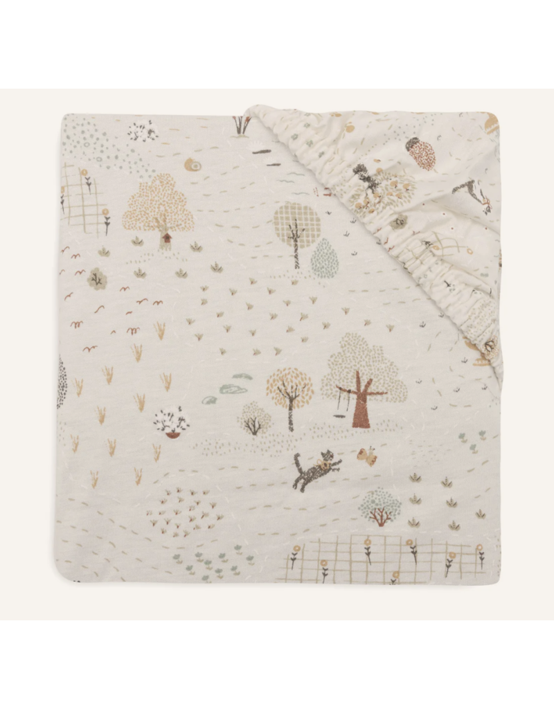 Jollein Jollein Hoeslaken Jersey 40/50x80/90cm Tiny Park