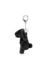 Jellycat Jellycat Bashful Inky Bunny Bag Charm