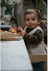 Koeka Koeka Babyvest reversible Lind warm white