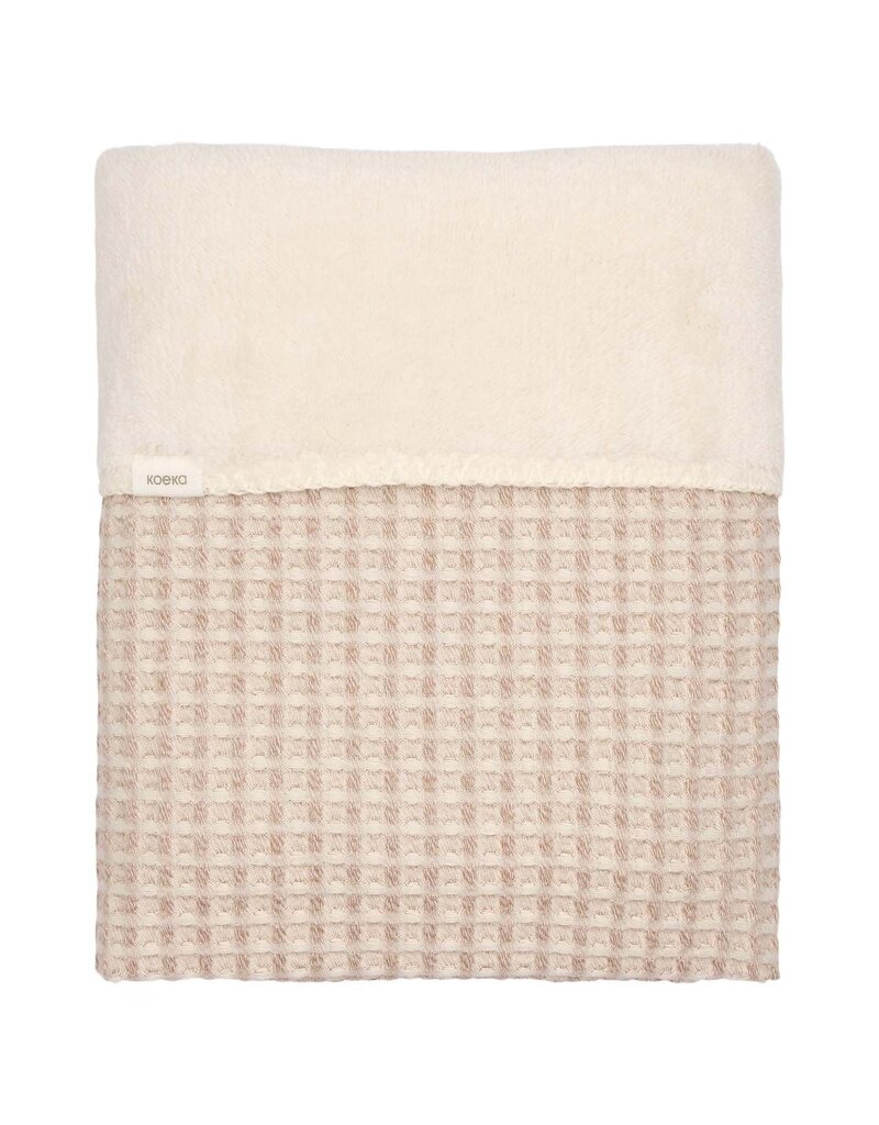 Koeka Koeka Wiegdeken Wafel/teddy Oslo crumble