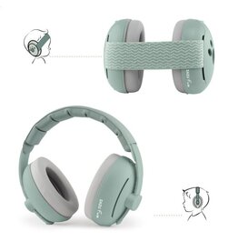 Zazu Zazu gehoorbescherming baby & junior groen