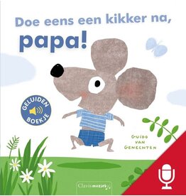 Clavis Clavis geluidenboekje "Doe eens een kikker na, papa!"