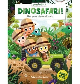Clavis Clavis Het grote dinozoekboek "Dinosafari!"