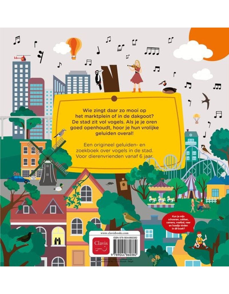 Clavis Clavis  zoekboek "Vogels in de stad"