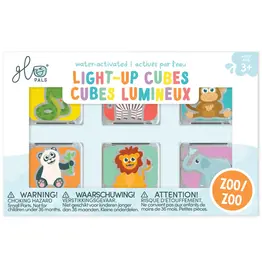 Glo Pals Glo Pals Light up cubes Zoo Limited Edition 6pc