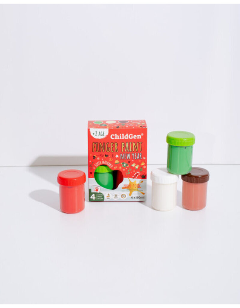 ChildGen Childgen Finger Paint Christmas & New Year