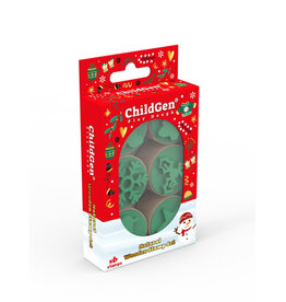 ChildGen Childgen Wooden Stamp Set Christmas & New Year