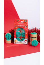 ChildGen Childgen Wooden Stamp Set Christmas & New Year