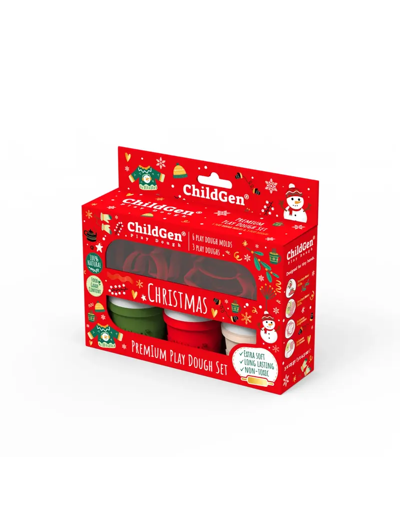 ChildGen Childgen Play Dough set Christmas & New Year