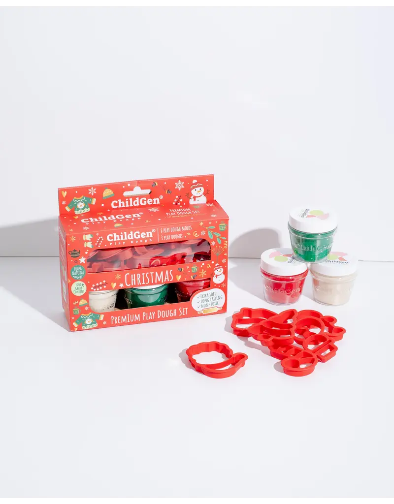 ChildGen Childgen Play Dough set Christmas & New Year