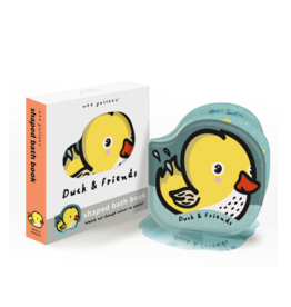 Wee Gallery Wee Gallery Shaped Bath Book Duck & Friends