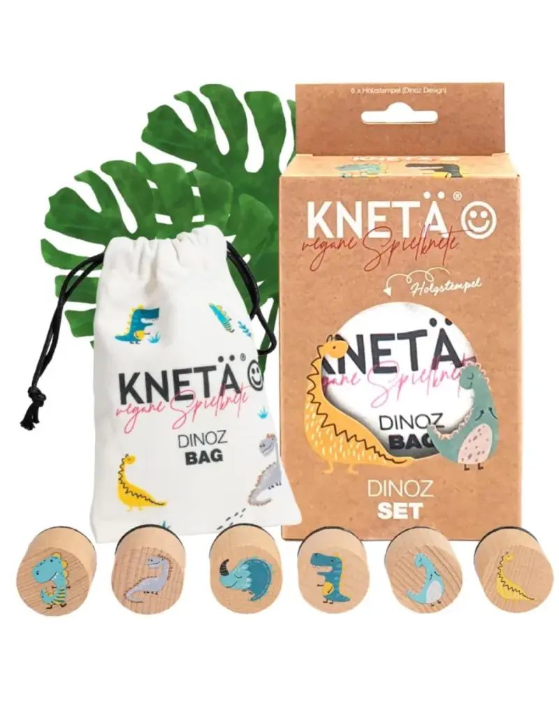 Knetä Knetä Houten stempelset Dino's