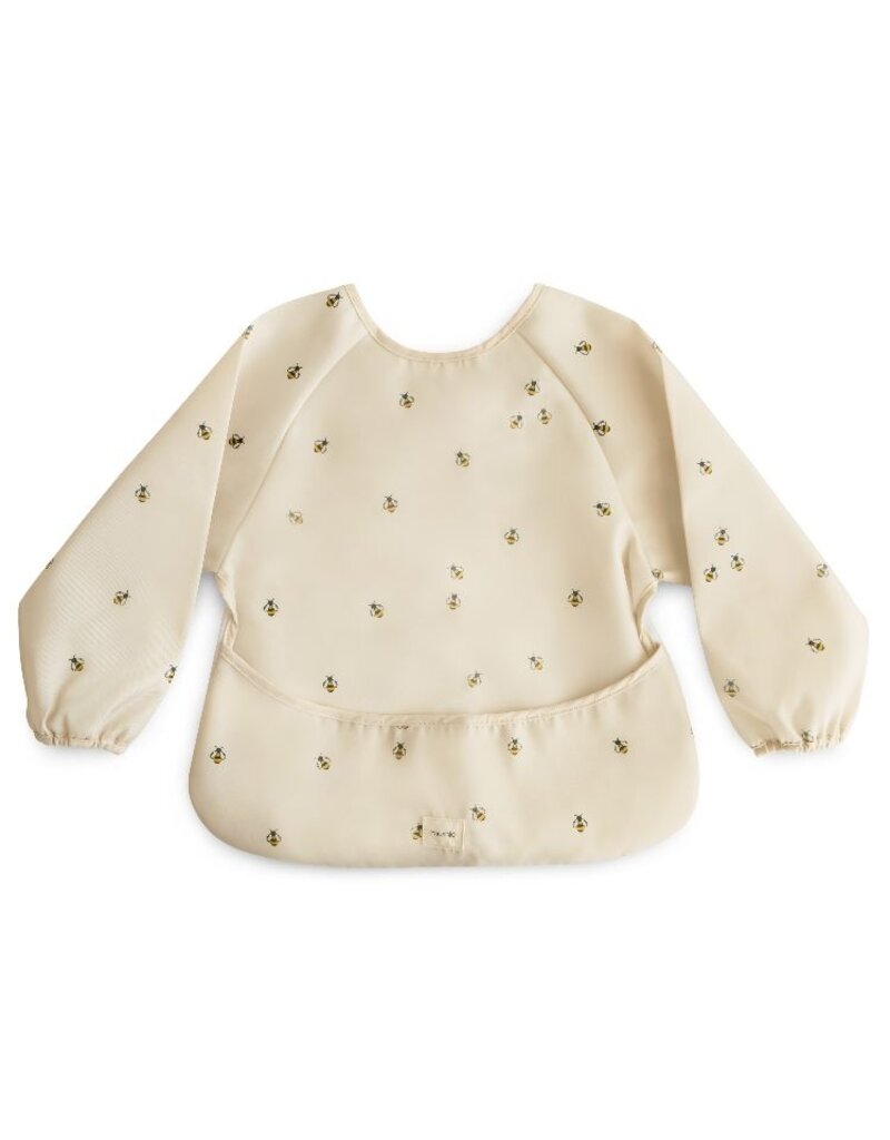 Mushie Mushie Long Sleeve Bib Bees