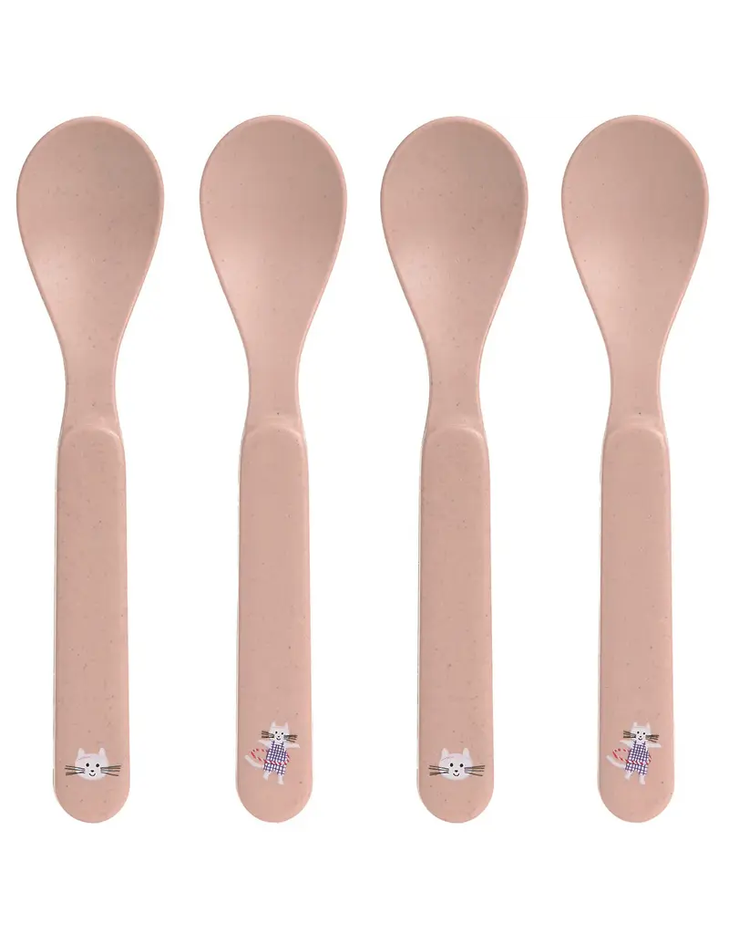 Lassig Lassig Spoon Set Tiny Team Cat