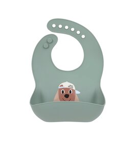 Lassig Silicone Bib Tiny Team Dog