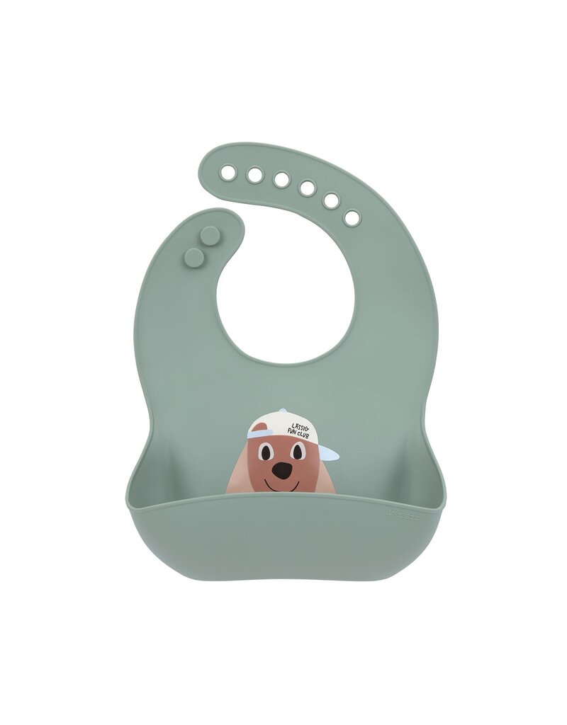 Lassig Silicone Bib Tiny Team Dog