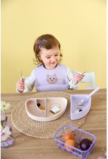 Lassig Lassig Silicone Bib Tiny Team Cat