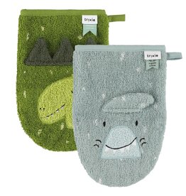 Trixie Trixie Washandjes Mr. Shark & Mr. Dino