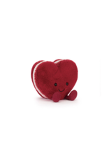 Jellycat Jellycat Amuseables Arlette Heart Macaron Red