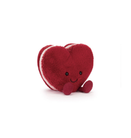Jellycat Jellycat Amuseables Arlette Heart Macaron Red