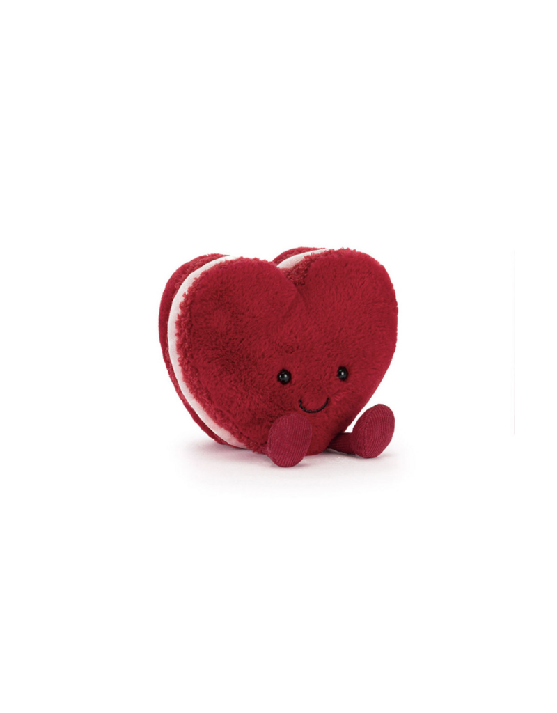 Jellycat Jellycat Amuseables Arlette Heart Macaron Red
