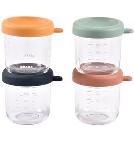 Béaba Beaba Bewaardoosjes inox Natural 4st