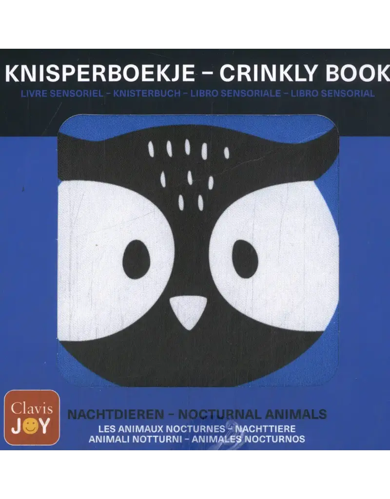 Clavis Clavis knisperboekje "Nachtdieren"