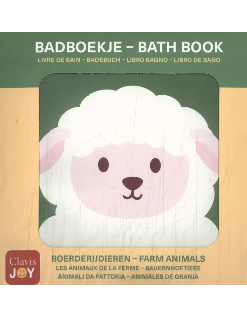 Clavis Clavis Badboekje "Boerderijdieren"