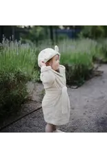 Mushie Mushie Bear Robe Moss 2-4y