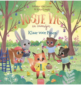 Clavis Clavis Boek "Vosje Vic en vriendjes. Klaar voor Pasen"