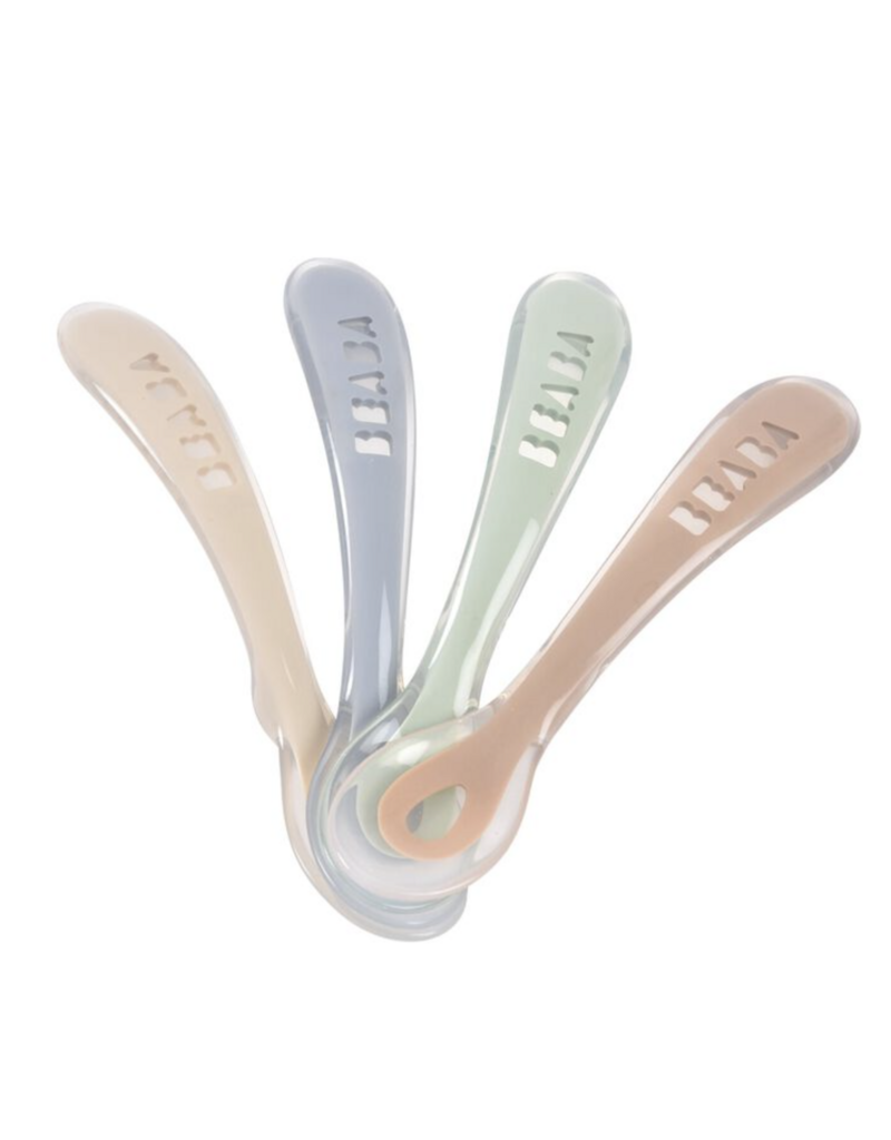 Béaba Beaba Lepels 2de leeftijd Velvet grey/Sage green