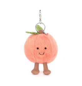Jellycat Jellycat Amuseables Peach Bag Charm