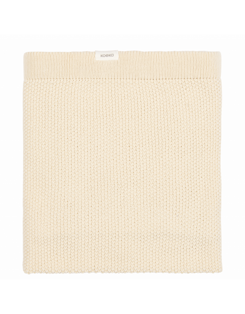 Koeka Koeka wiegdeken Lisbon Powder white
