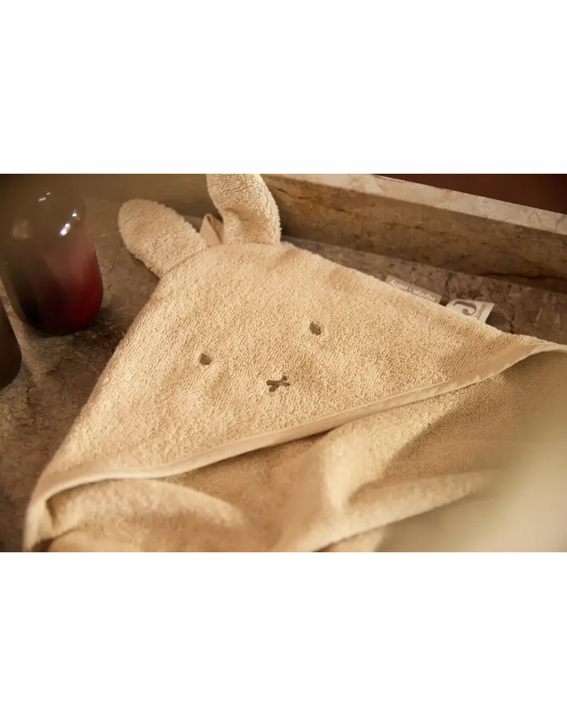 Jollein Jollein Badcape Badstof Nijntje Warm Sand