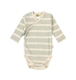 Lassig Lassig Longsleeve Body Ribbed Striped Granite