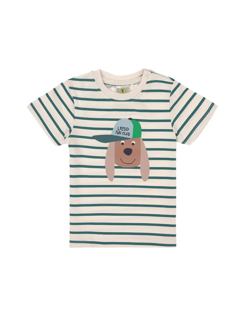 Lassig Lassig T-shirt Striped Dog