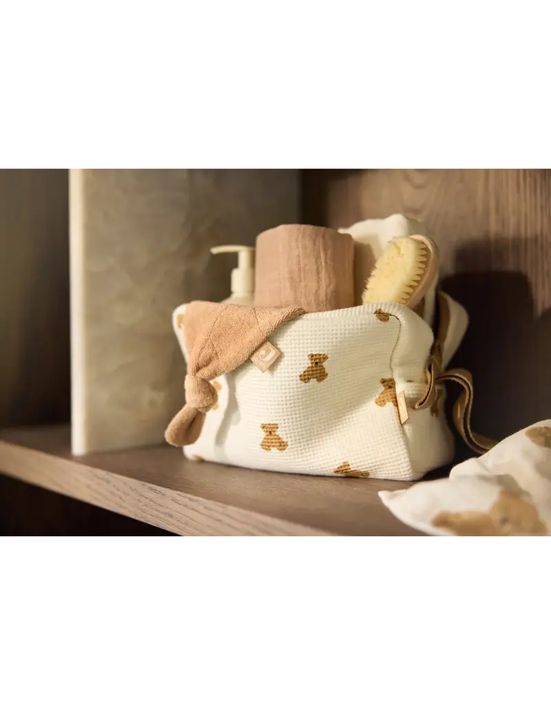 Jollein Jollein pouch mini Teddy Bear little Waffle