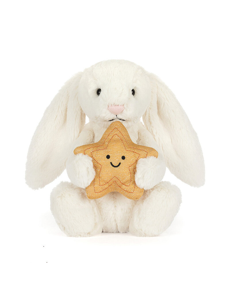 Jellycat Jellycat Cream Bunny with star