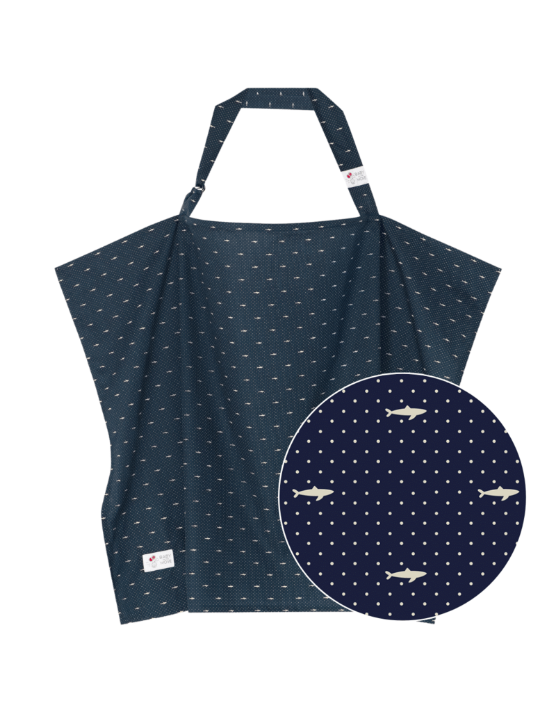 Owego Owego Borstvoedingsdoek Deep Blue