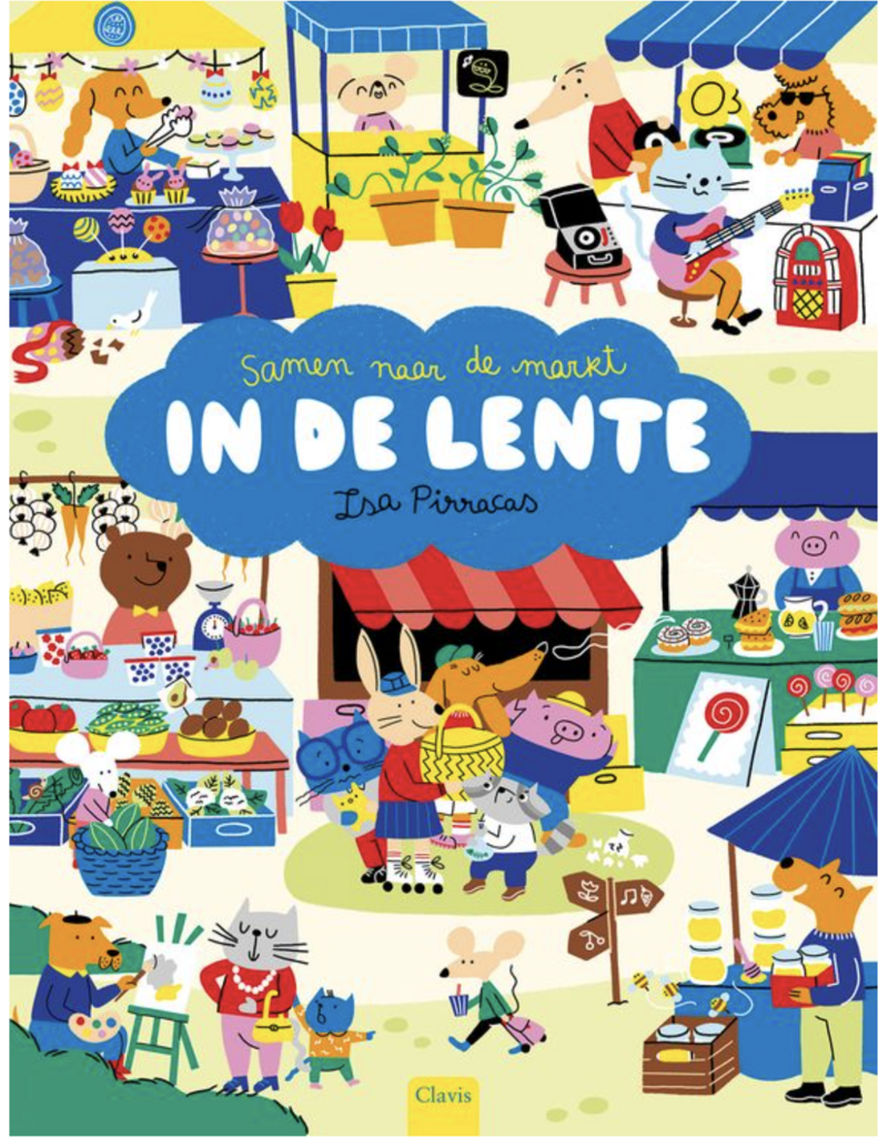 Clavis Clavis Boek "Samen naar de markt In de lente"