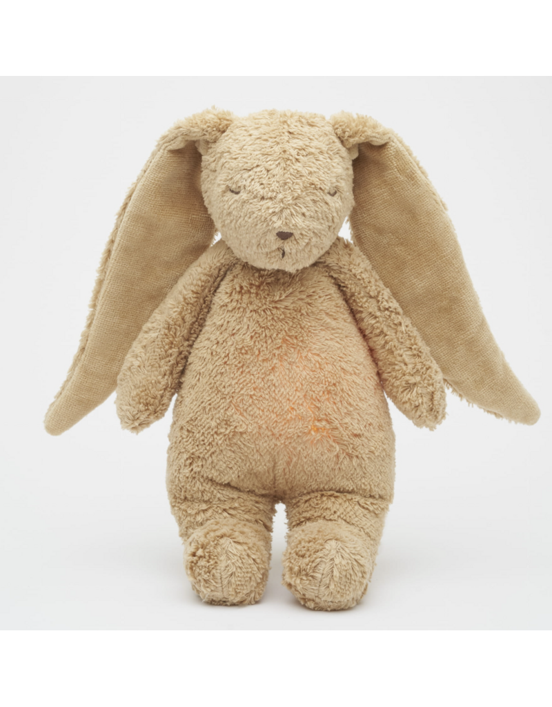 Moonie Moonie 2.0 humming bunny with a lamp cappuccino