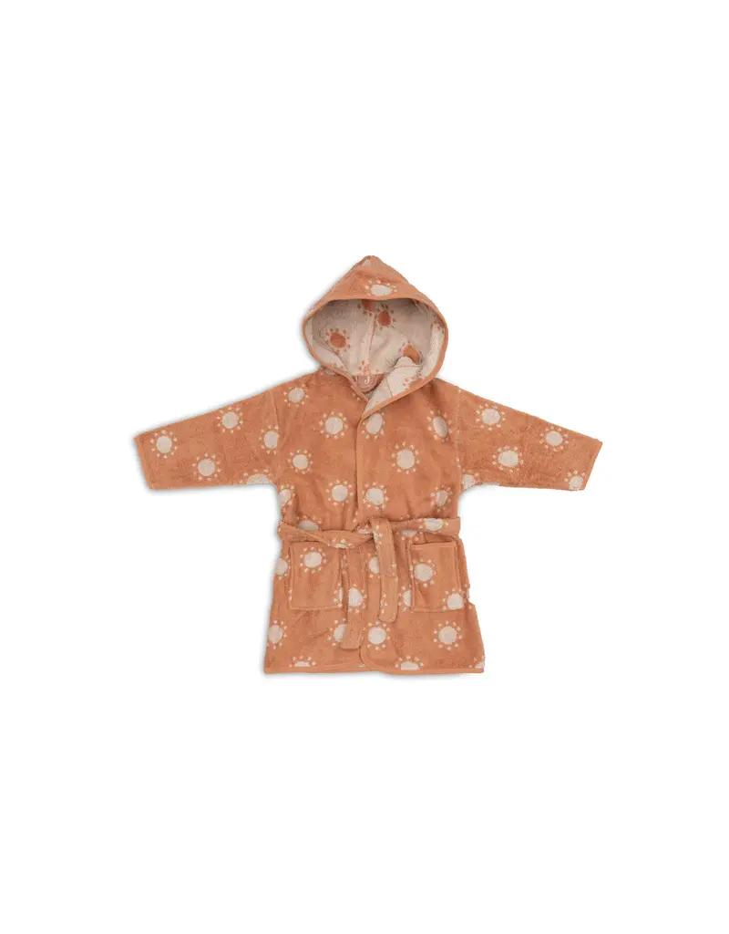 Jollein Jollein badjas Badstof Jacquard Sun 1 - 2 jaar