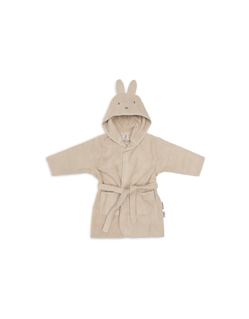 Jollein Jollein Badjas Badstof Nijntje Warm Sand 1-2 jaar