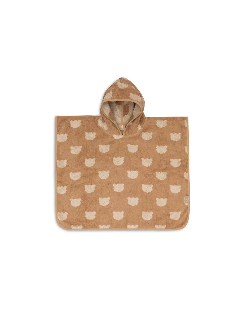 Jollein Jollein bad poncho Jacquard Teddy bear